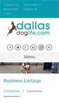Mobile Screenshot of dallasdoglife.com